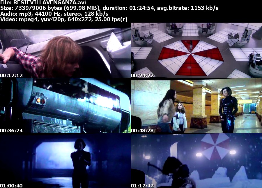 Resident Evil: La Venganza [2012] [CamRip] [Latino] [SHF-RG]