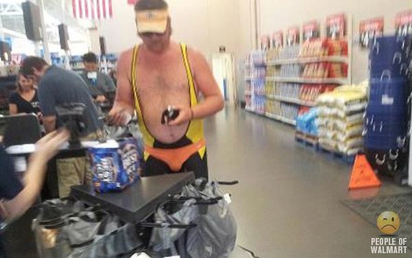 Najdziwniejsi klienci z WalMart #14 11