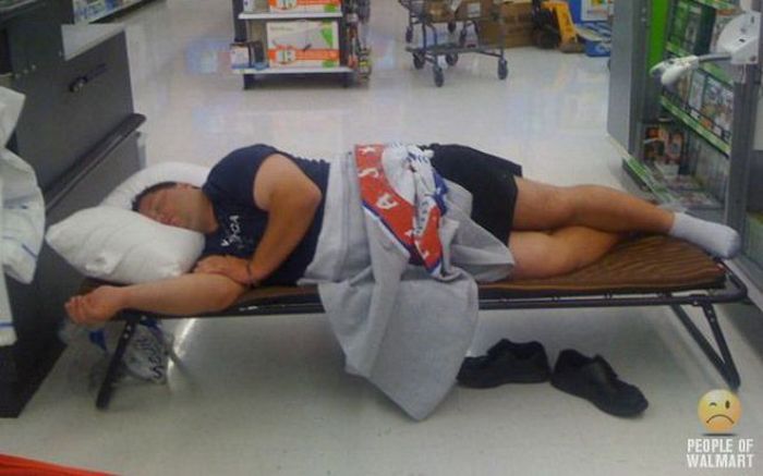 Najdziwniejsi klienci z WalMart 54