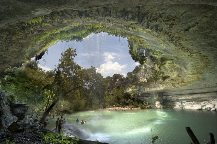 Hamilton Pool - niezwykły naturalny basen 4