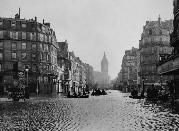 Wielka powódź w Paryżu 1910 3