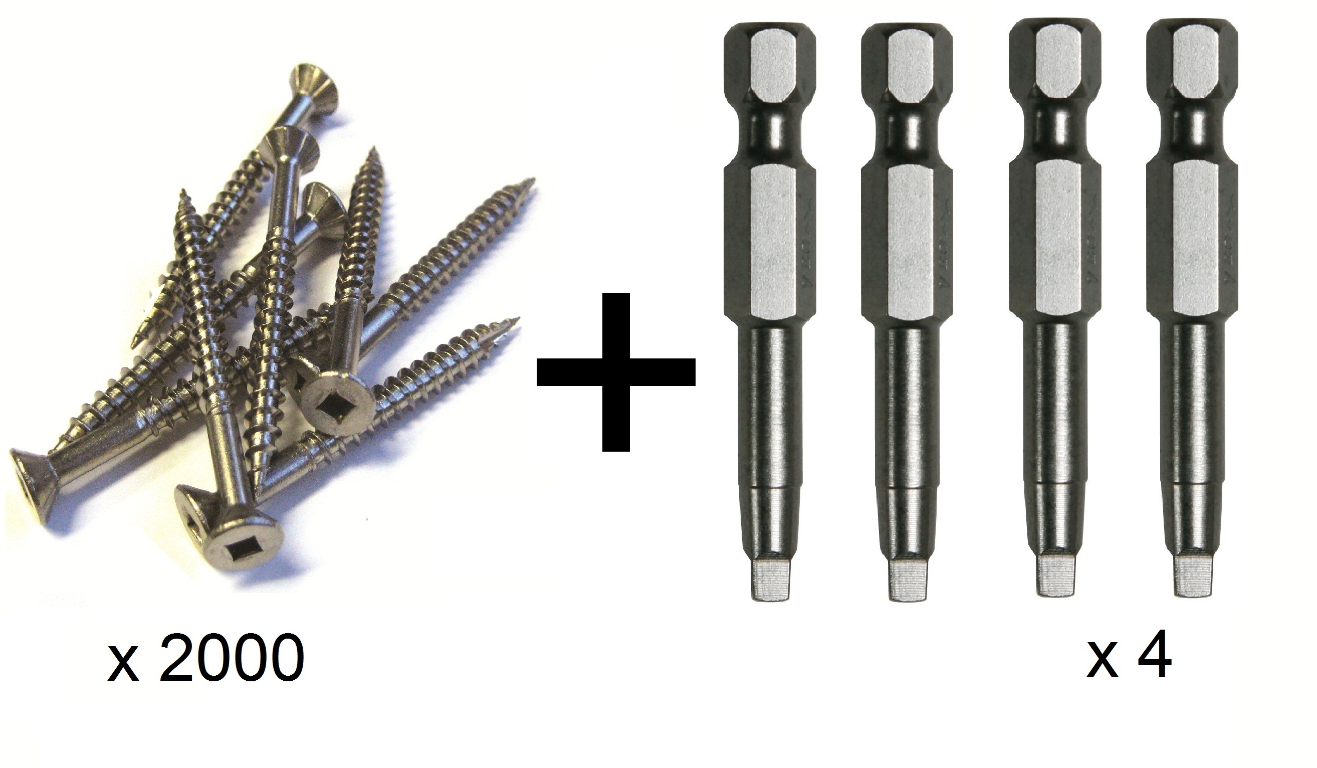 Stainless Steel 304 Decking screws 10G Gauge 50mm Long Deck Screws Box