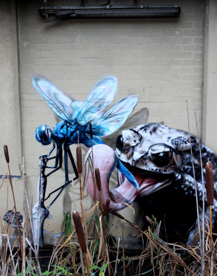 Realistyczny street art 20