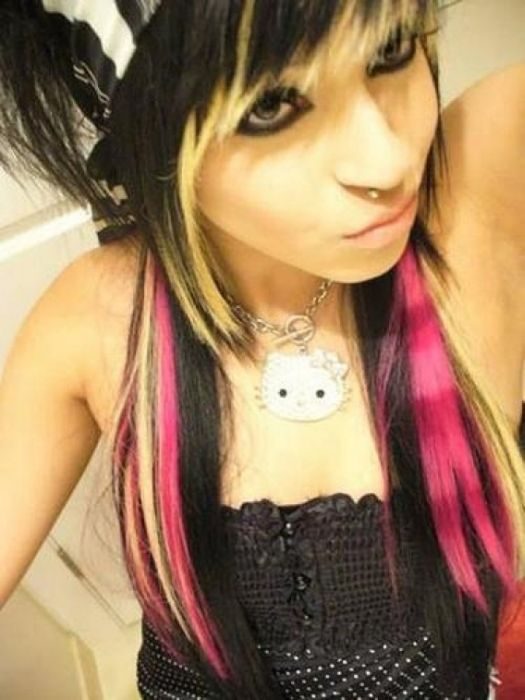 Dziewczyny w stylu EMO #9 8