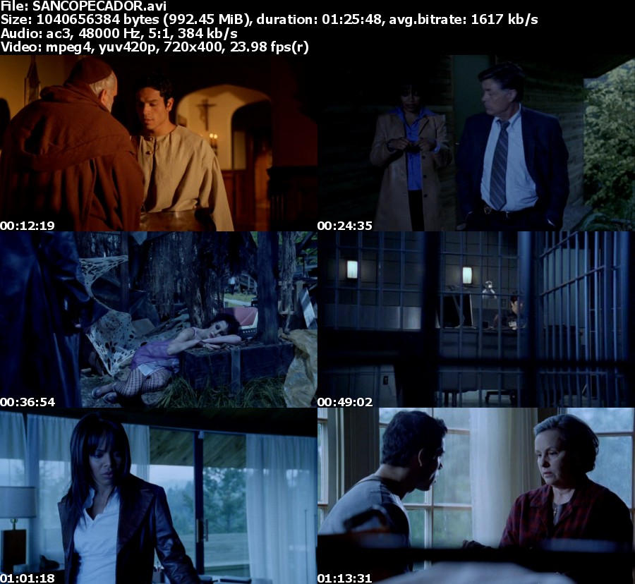 Santo pecador [2002] [DvdRip] [Latino] [UL]
