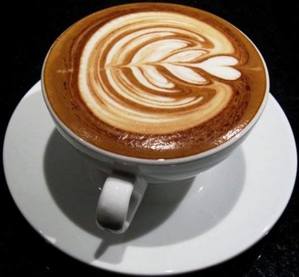 Coffee art - rysowanie na kawie 36