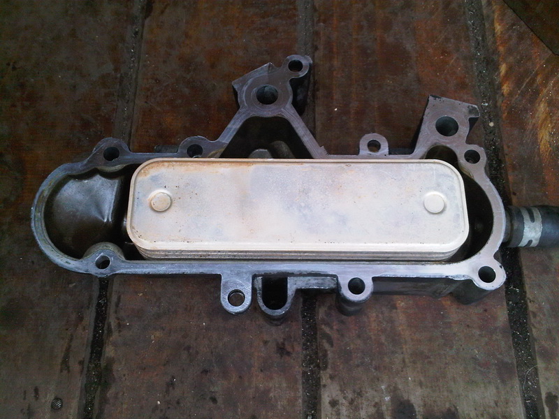 Td5 oil cooler repair