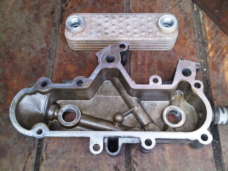 Td5 oil cooler repair (oil in coolant) LandyZone Land Rover Forum