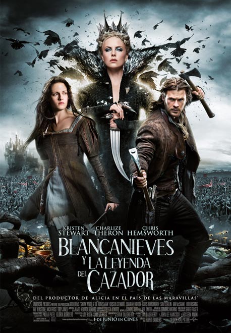 Blancanieves Y El Cazador poster