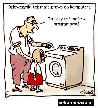pralka i kobieta 1