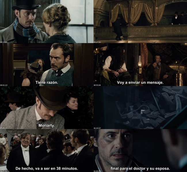 Sherlock Holmes: Juego de sombras (2011) DVDRip Subtitulado Sherlock Holmes: Juego de sombras (2011) DVDRip Subtitulado