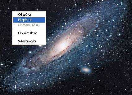 Świat z interfacem okienkowym 1