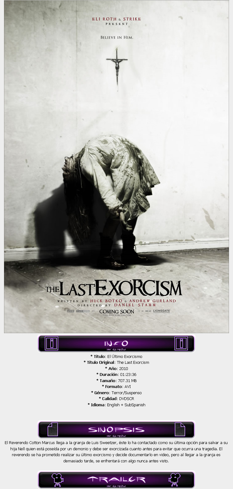 The Last Exorcism - Wikipedia