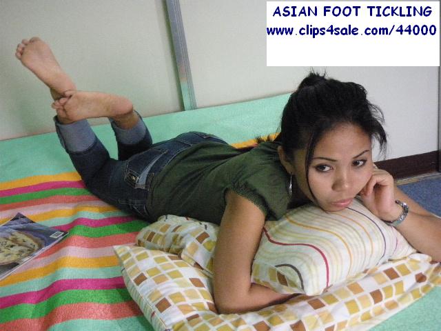Japanese feet tickling
