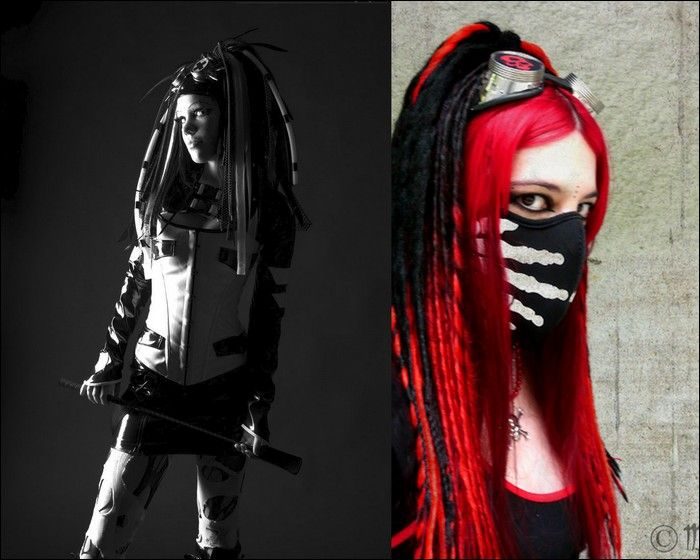 Cybergoth laski 25