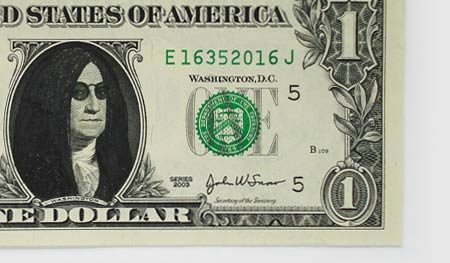 Banknoty 1$ 9