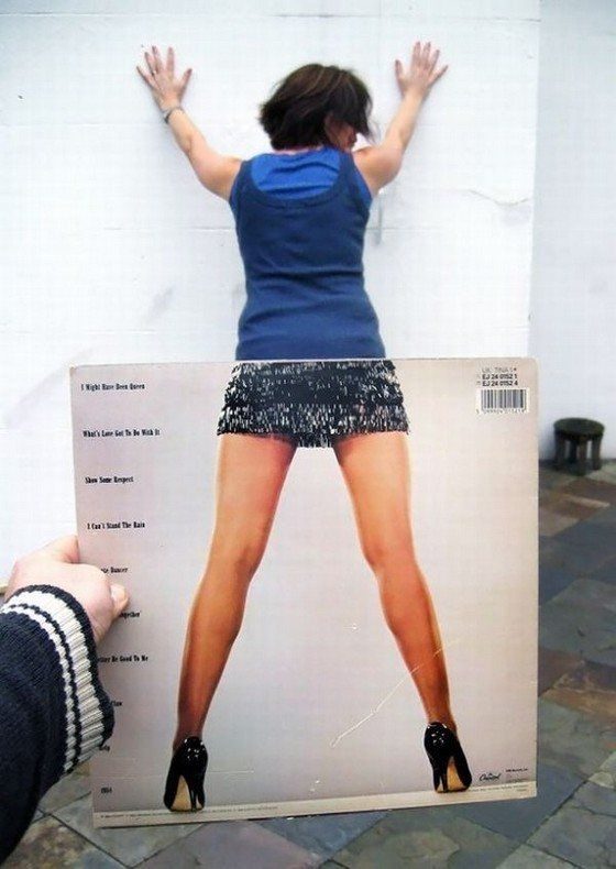 Sleeveface - zabawa z okładkami płyt #3 10