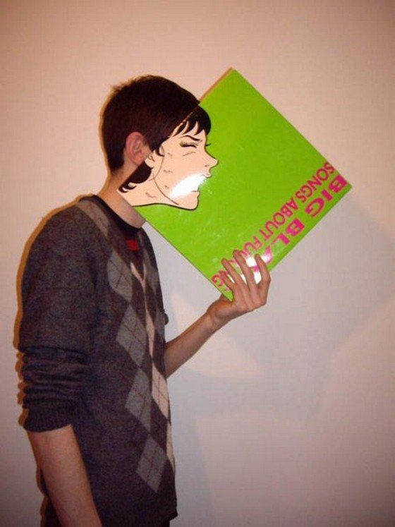 Sleeveface - zabawa z okładkami płyt #3 4