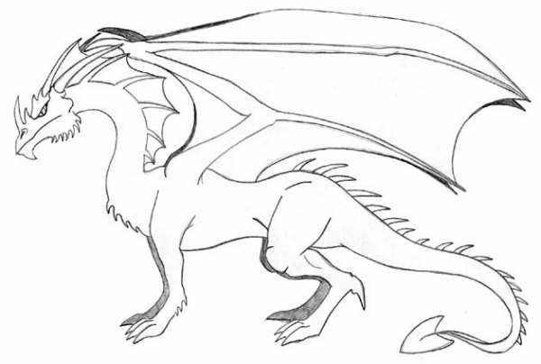 Tutorial para dibujar un dragon Tutorial para dibujar un dragon
