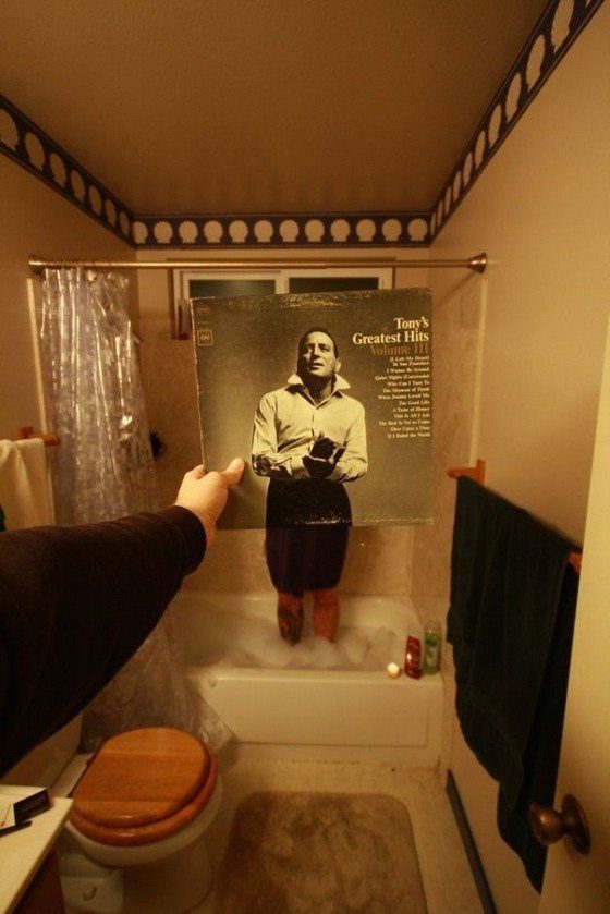 Sleeveface - zabawa z okładkami płyt #3 25